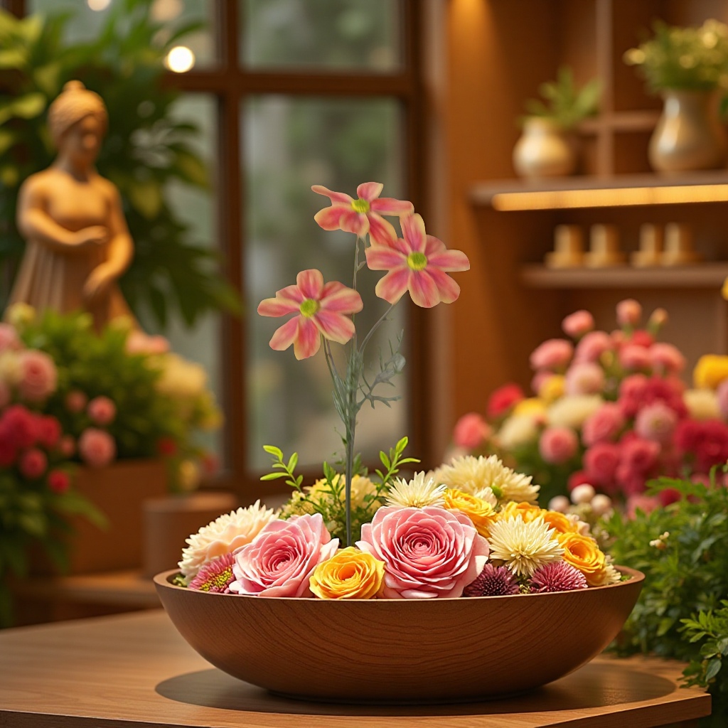 A variety of artificial flower, simulated flower, woolen yarn bouquets, wedding background decorations, red bean flower handcrafted DIY fabric ornaments are available for selection details Picture