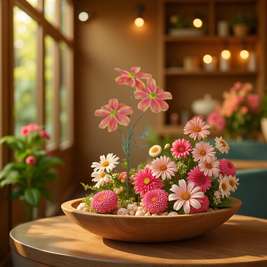 A variety of artificial flower, simulated flower, woolen yarn bouquets, wedding background decorations, red bean flower handcrafted DIY fabric ornaments are available for selection Specification image