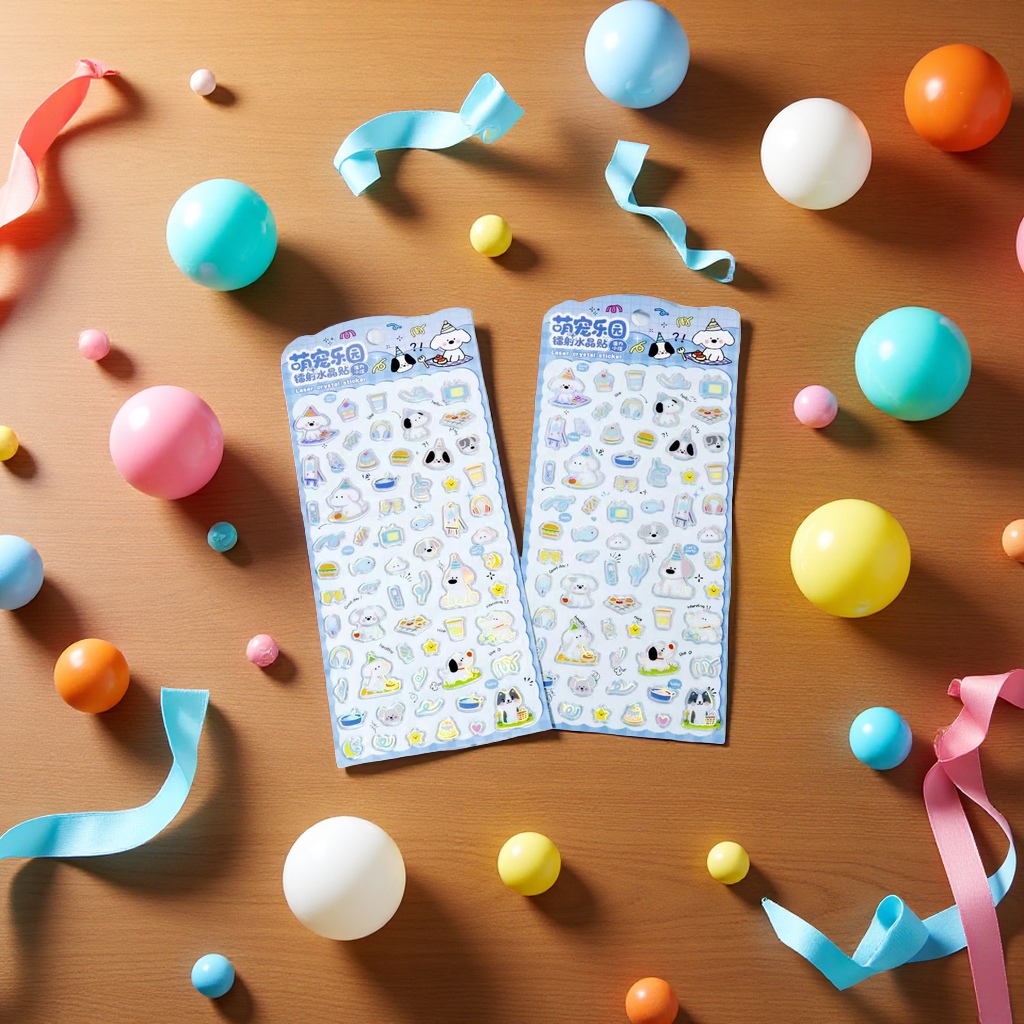 三丽鸥水晶3D造景文具贴纸创意装饰贴纸精选多款任选