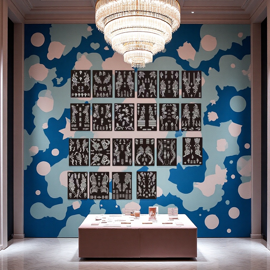 纹身贴一次性眉心贴钻贴彩色纹身贴纸防水持久男女适用多款款式