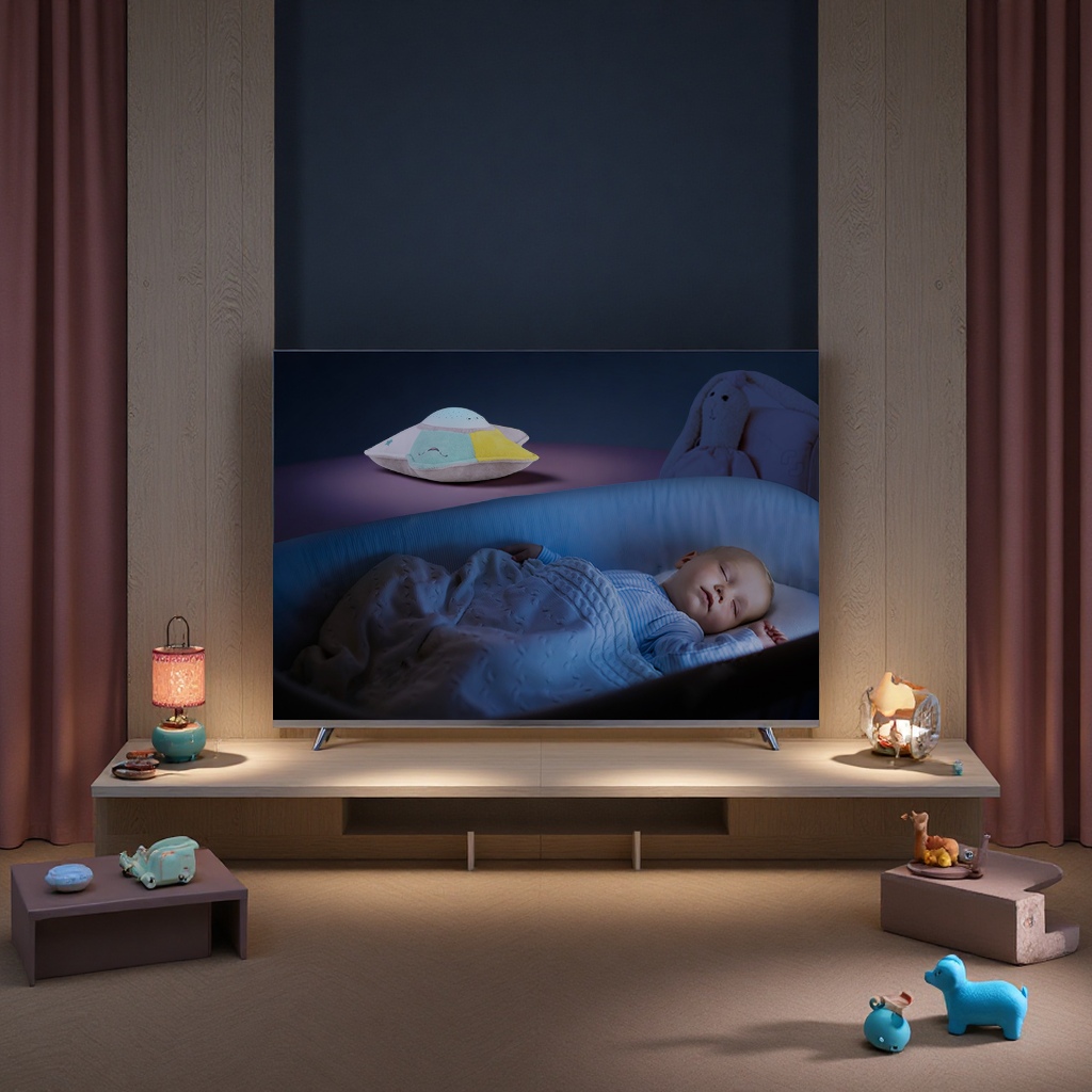 Cross-border Baby 12-key Soothing Projection plush toy Music Starry Sky Lullaby Infant sleep Soothing toy Specification image