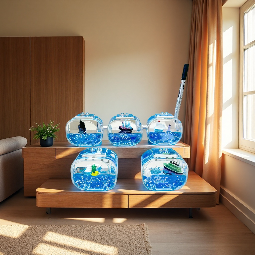 水晶工艺品实物图