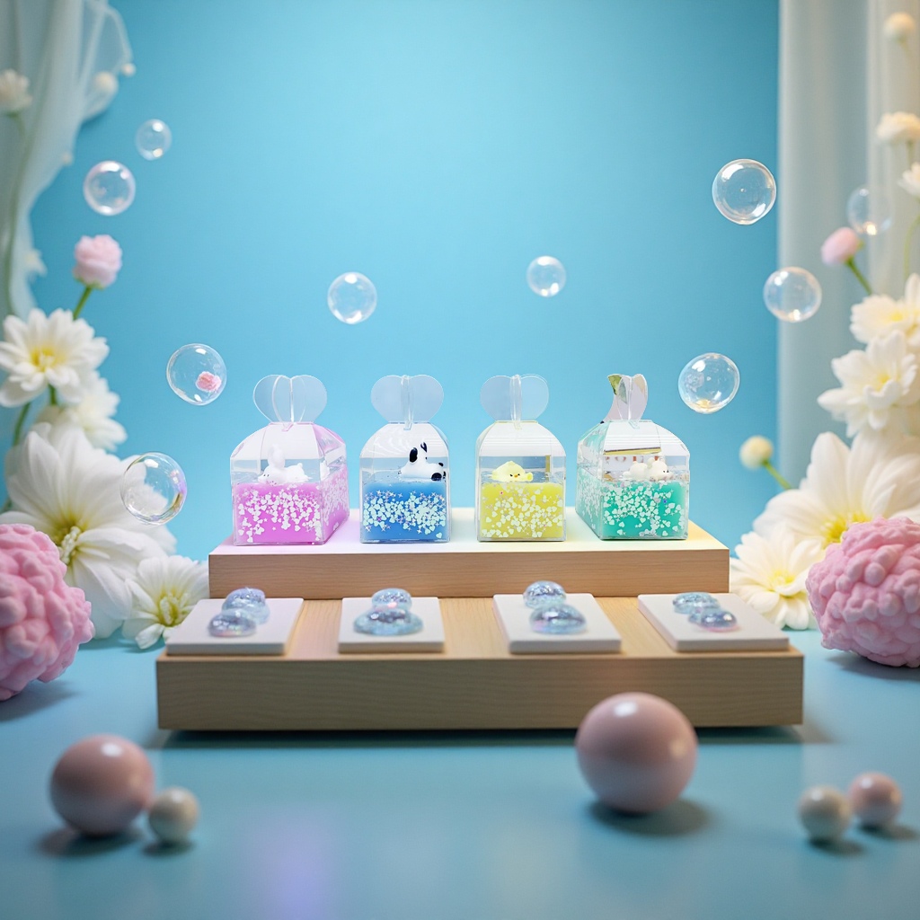 水晶工艺品实物图