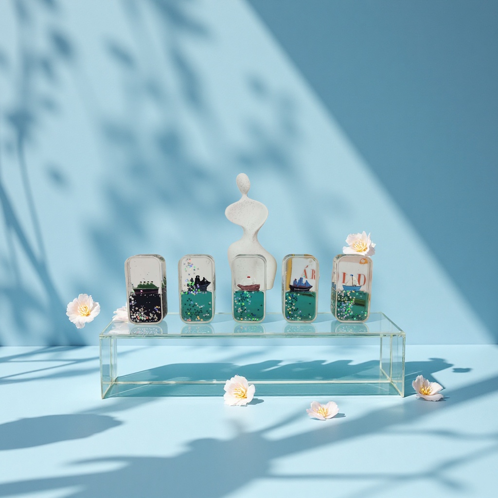 创意冰箱贴 小船系列