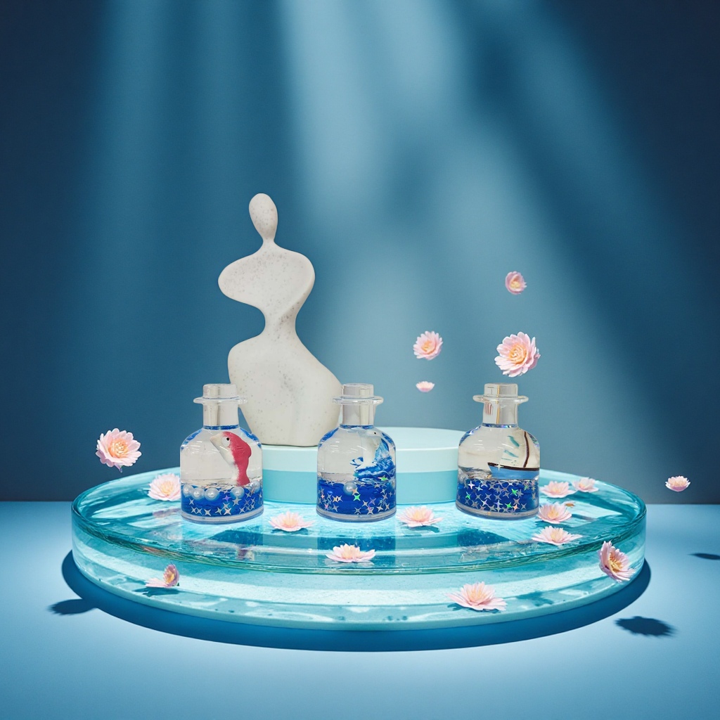 小胖瓶摆件海洋系列摆件