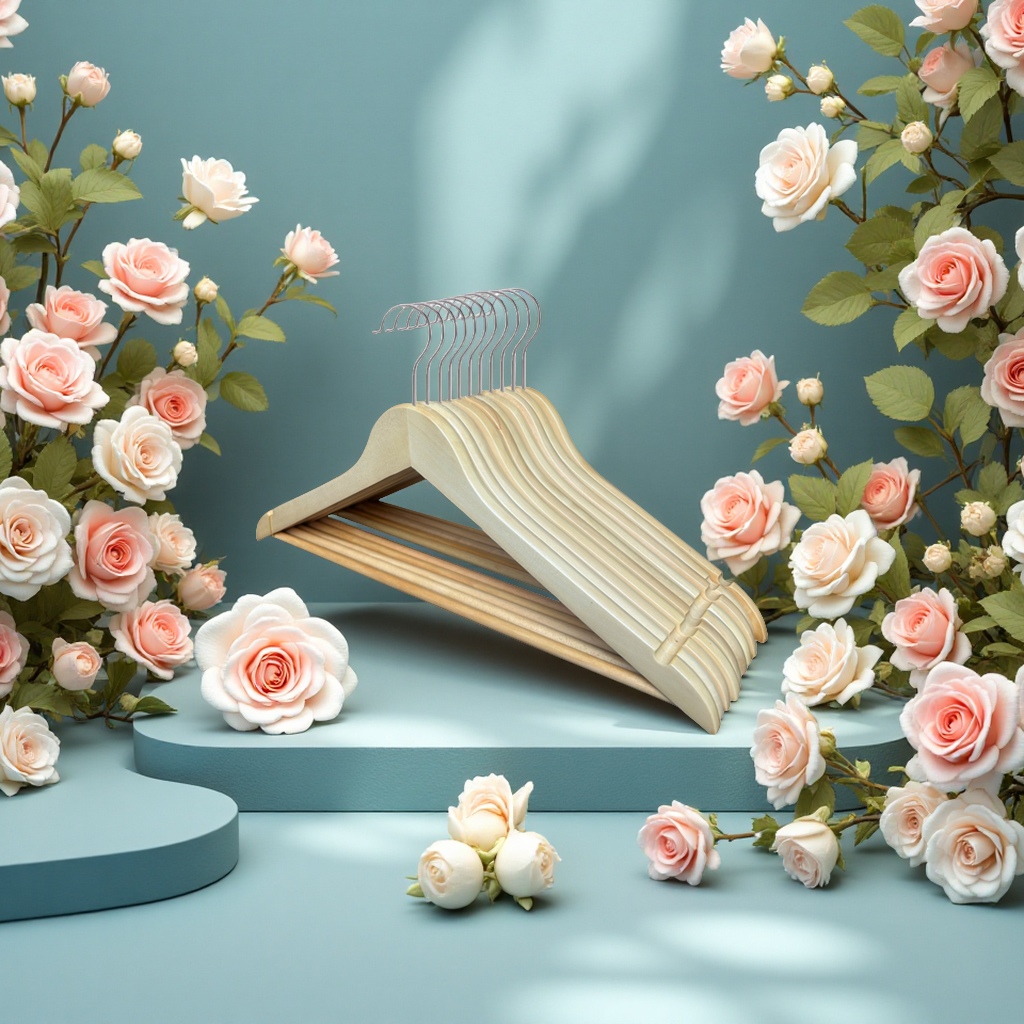 衣架多功能衣服挂架衣柜晾衣架塑料衣架衣帽架衣架套装实用耐用44*22*1.2