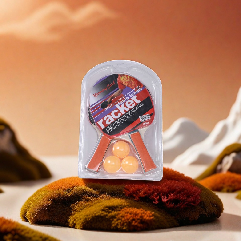 Red Double Happiness professional horizontal racket table tennis racket Large Galaxy U2 sports training and competition racket durable and with good hand feel