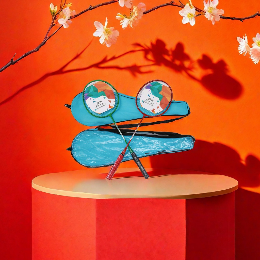 Professional badminton rackets, lightweight and durable sports rackets, sports training equipment, competitive rackets, suitable for beginners, adults and children Application Scenario