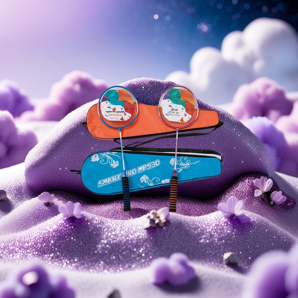 Professional badminton rackets are lightweight and durable. They are sports rackets, competitive training rackets, and are suitable for both men and women throughout the entire competition Specification image