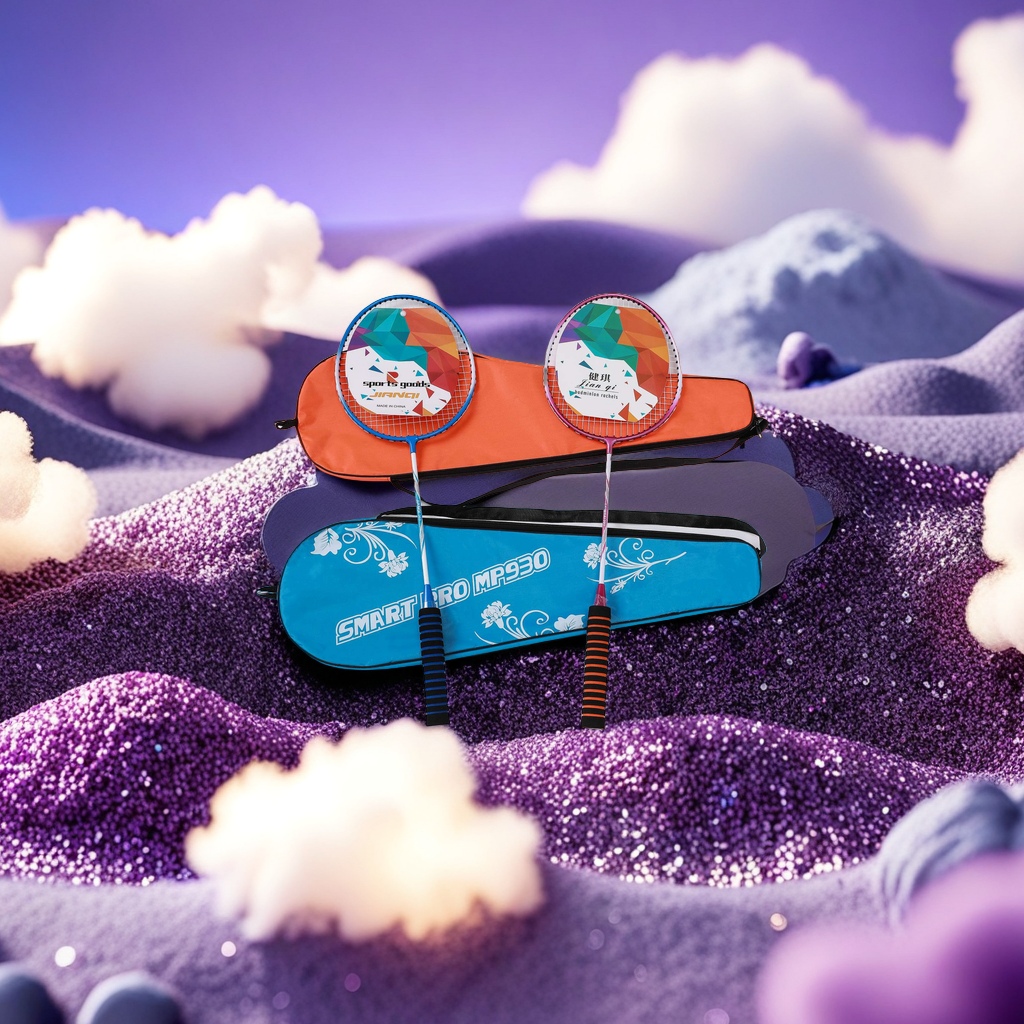 Professional badminton rackets are lightweight and durable. They are sports rackets, competitive training rackets, and are suitable for both men and women throughout the entire competition