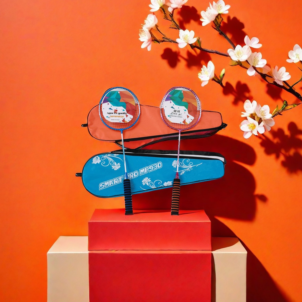 Durable professional badminton rackets, lightweight sports rackets, and competitive training rackets are suitable for beginners, adults, and children details Picture