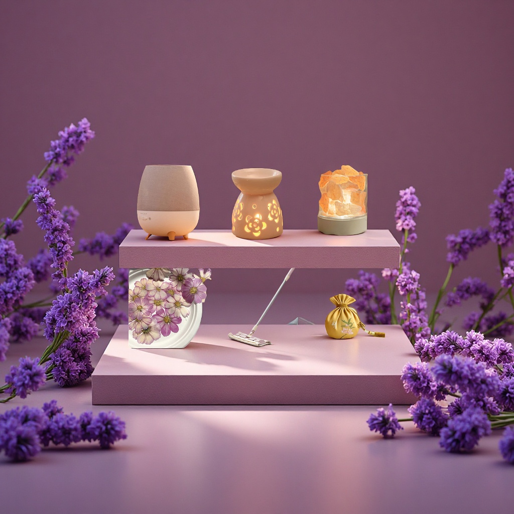 Cross-border aromatherapy essential oil humidifier diffuser stone water-soluble lavender rosemary rose pure plant essential oil Specification drawing