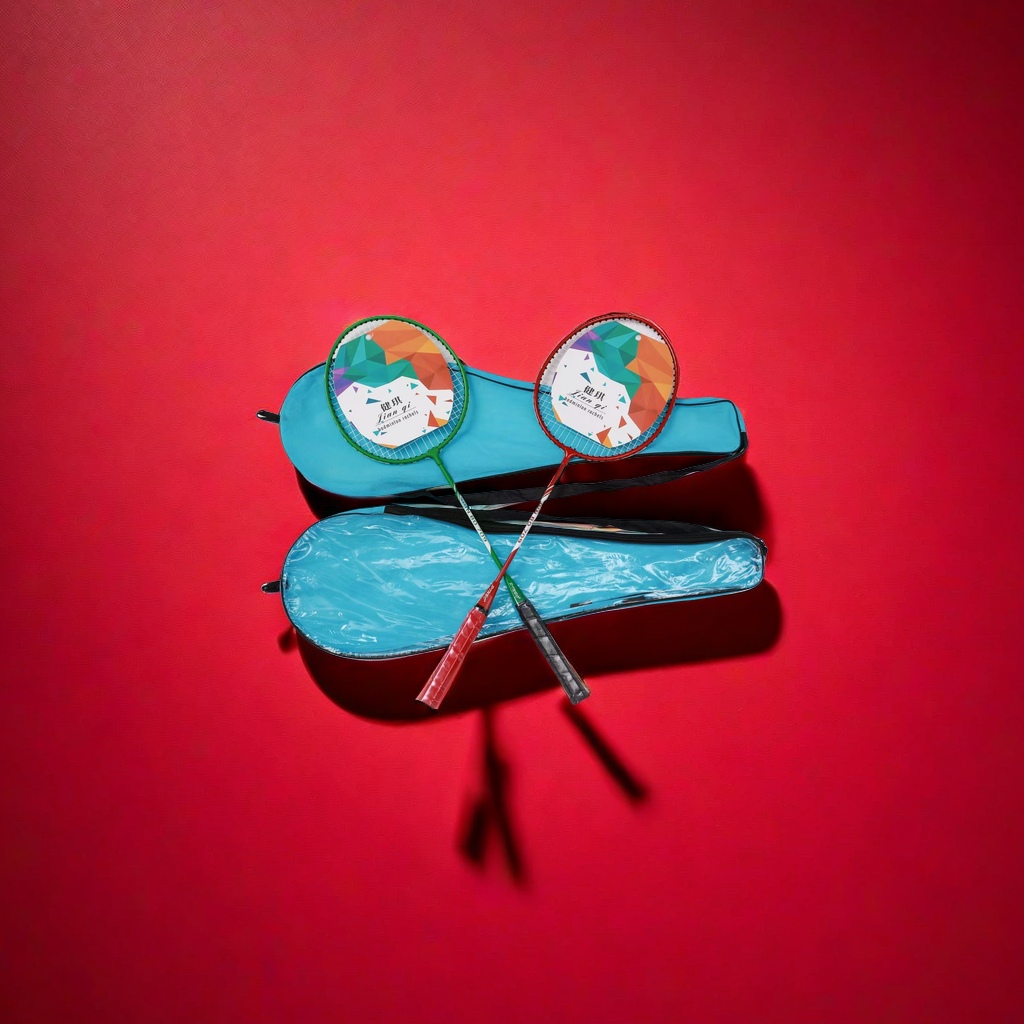 Professional badminton rackets, lightweight, durable and highly elastic badminton equipment, suitable for both men and women