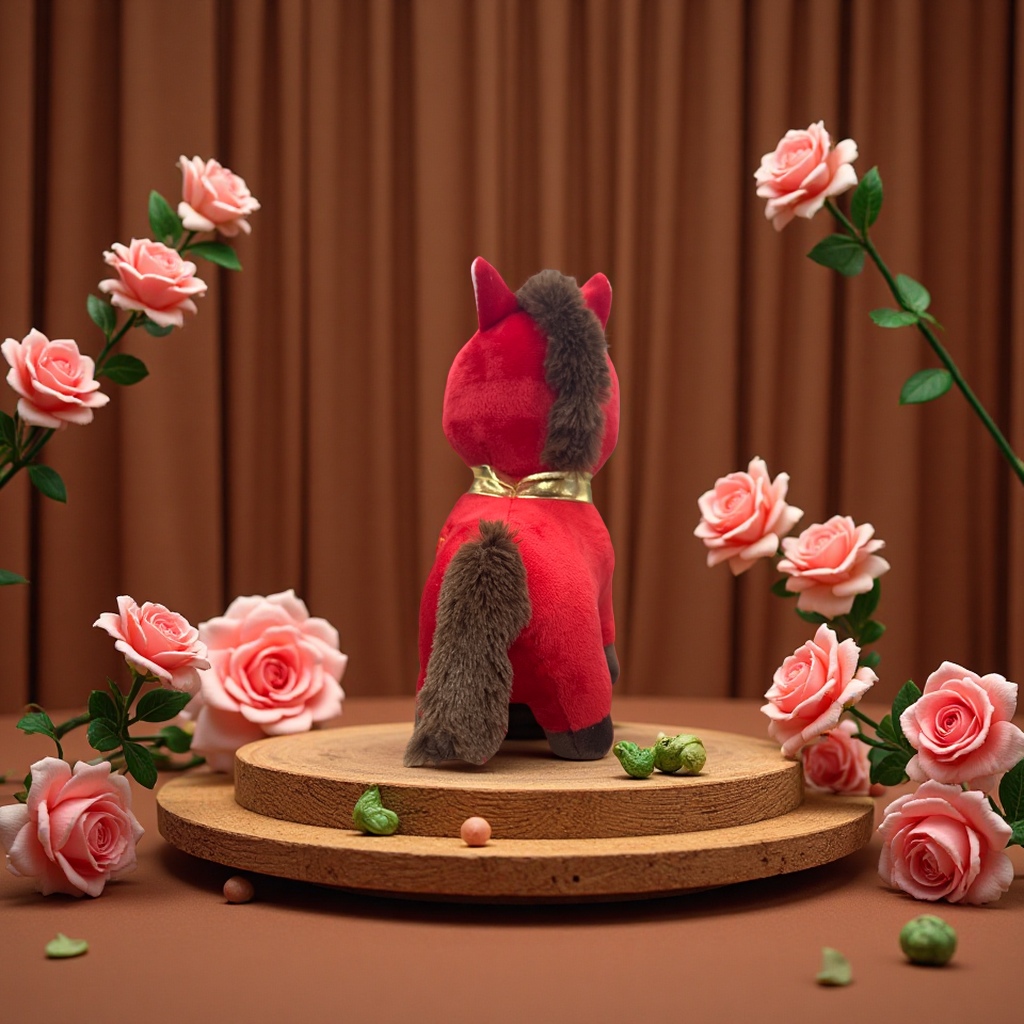 哭哭马玩偶热销马年吉祥物可爱卡通玩具礼物送礼细节图