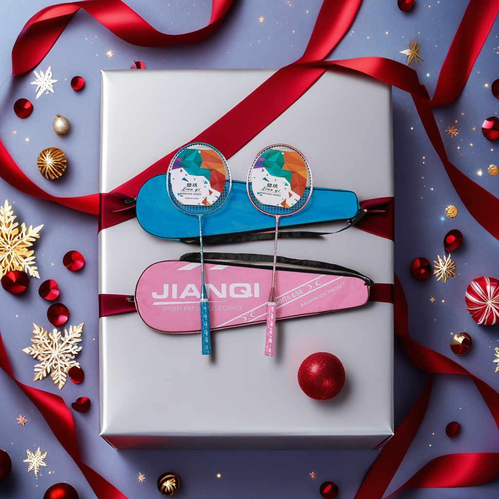 Professional badminton rackets, lightweight, durable and highly elastic badminton equipment, men's and women's styles