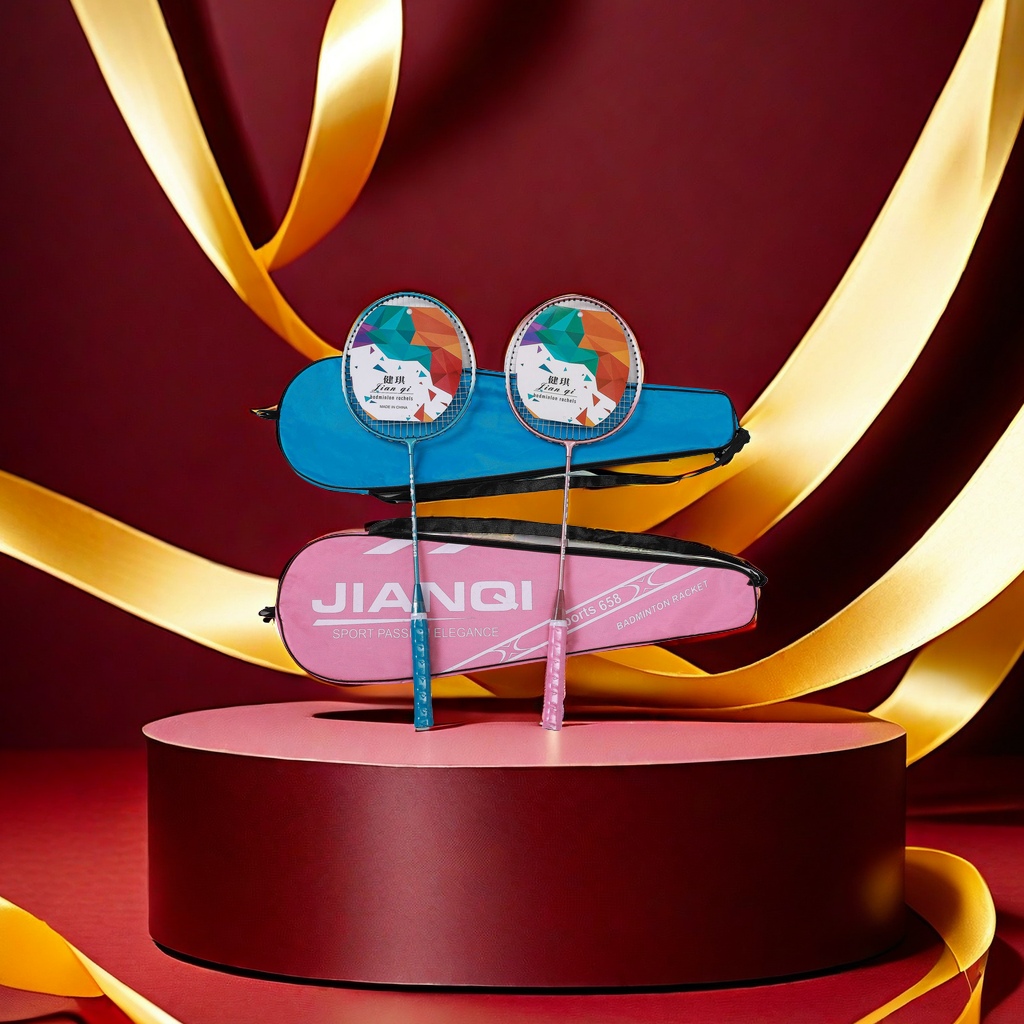 Badminton rackets are lightweight and durable for professional sports, suitable for training and competitions