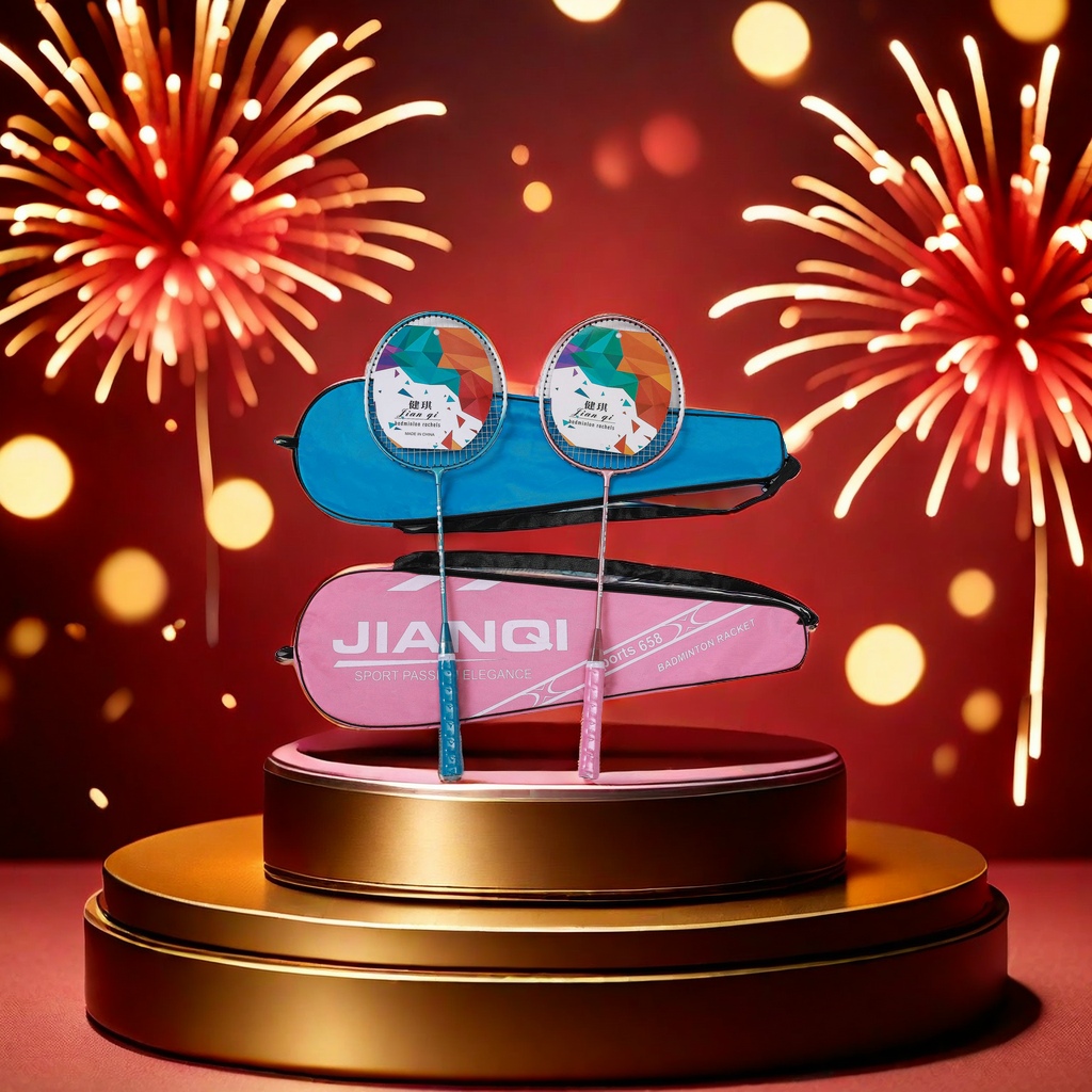 Badminton rackets, professional sports rackets for badminton equipment, suitable for both men and women, lightweight and durable Specification image