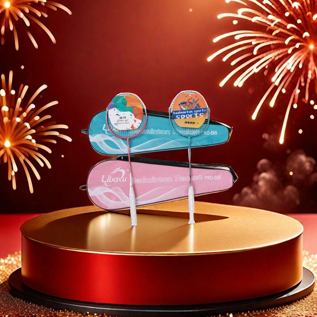 Badminton rackets, professional sports rackets for badminton equipment, are lightweight and durable, suitable for beginners to advance Application Scenario