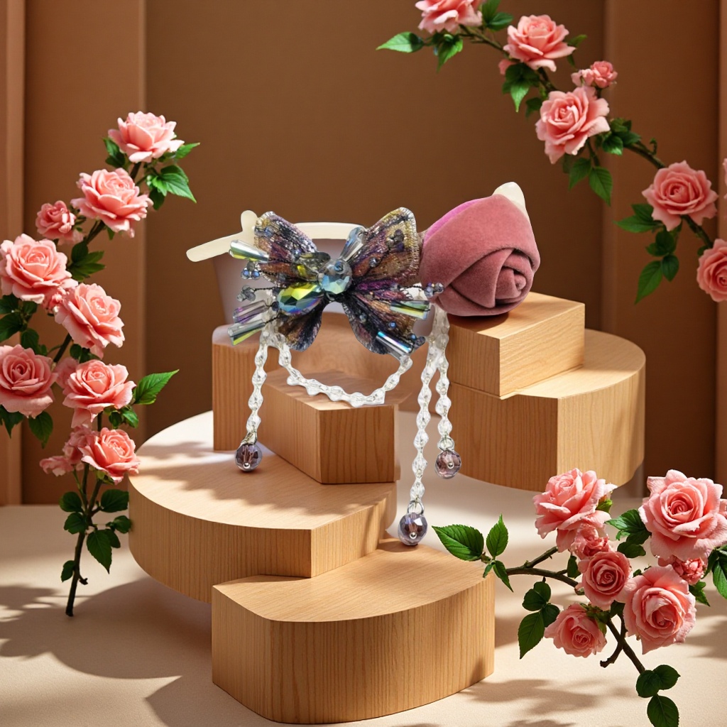 头饰 女生发饰 时尚发夹 简约发圈 发饰套装 韩版潮流