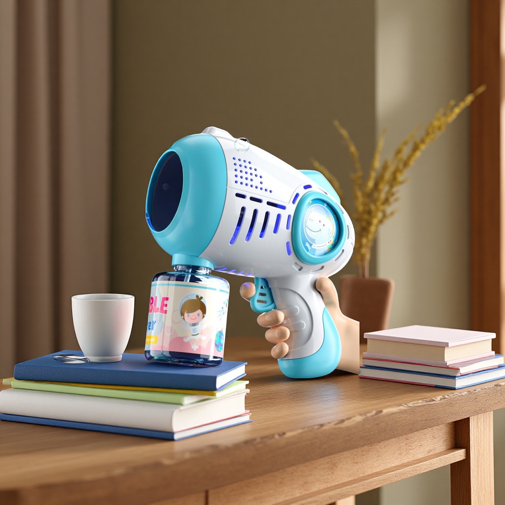 Multi-hole bubble machine