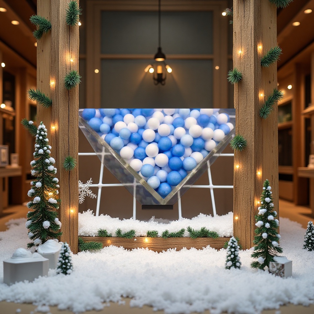 圣诞工艺品保丽龙泡沫史莱姆颗粒礼品盒填充物装饰品DIY手工制作材料细节图