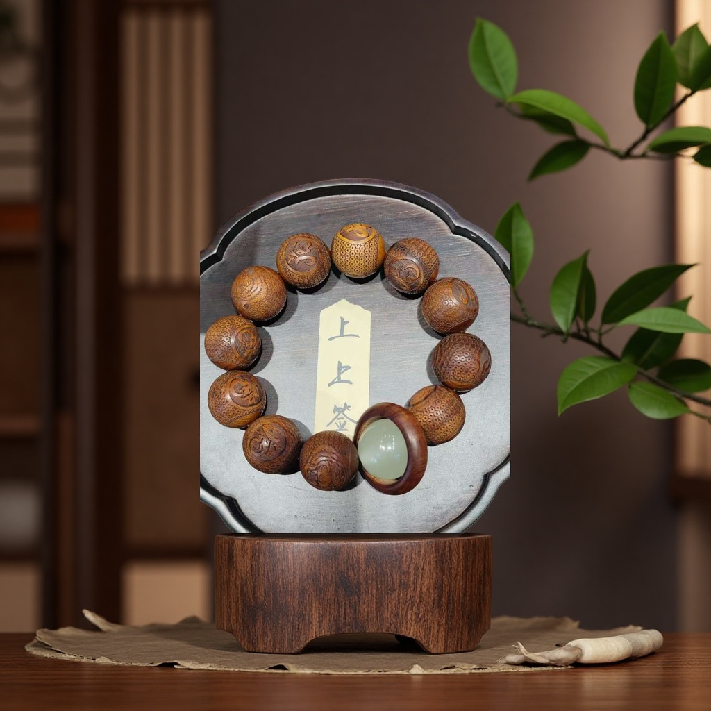 Original design 18-seed crystal bracelet, cultural and artistic bracelet, natural crystal bracelet Application Scenario