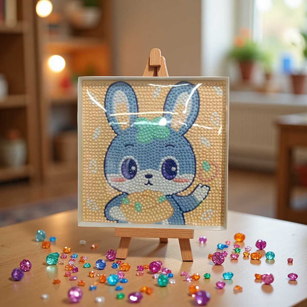 钻石画、皮画实物图