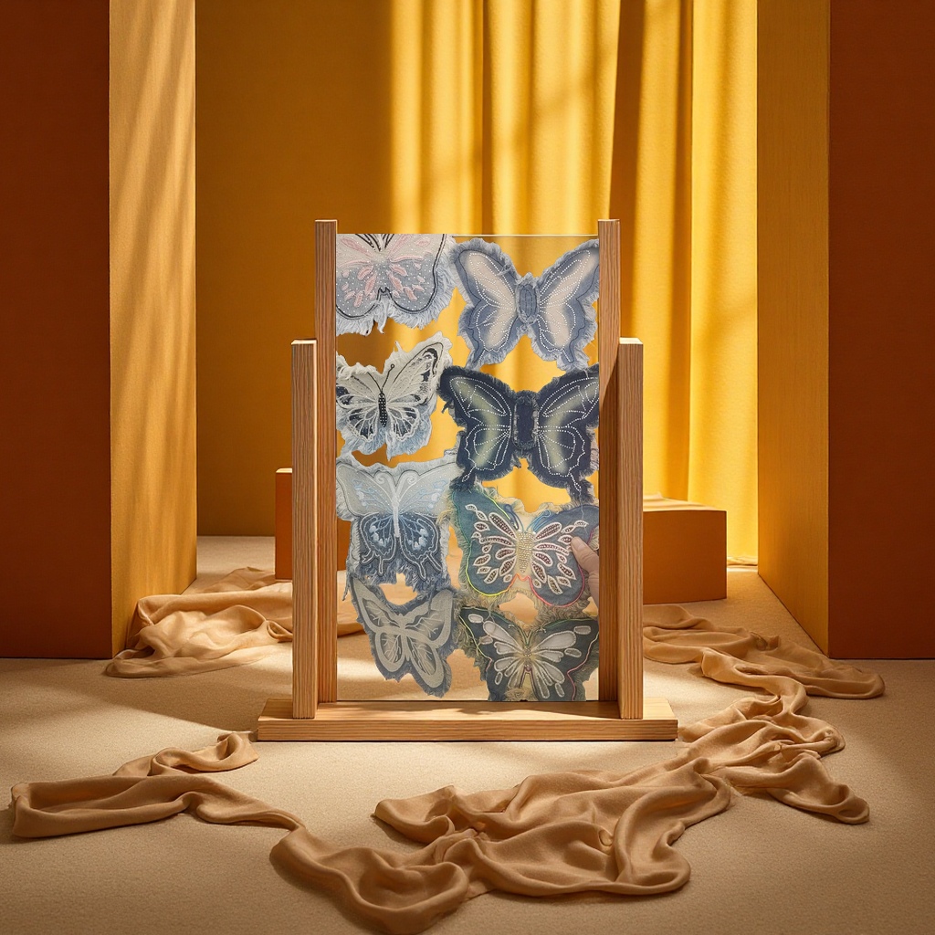 复古花纹细节图