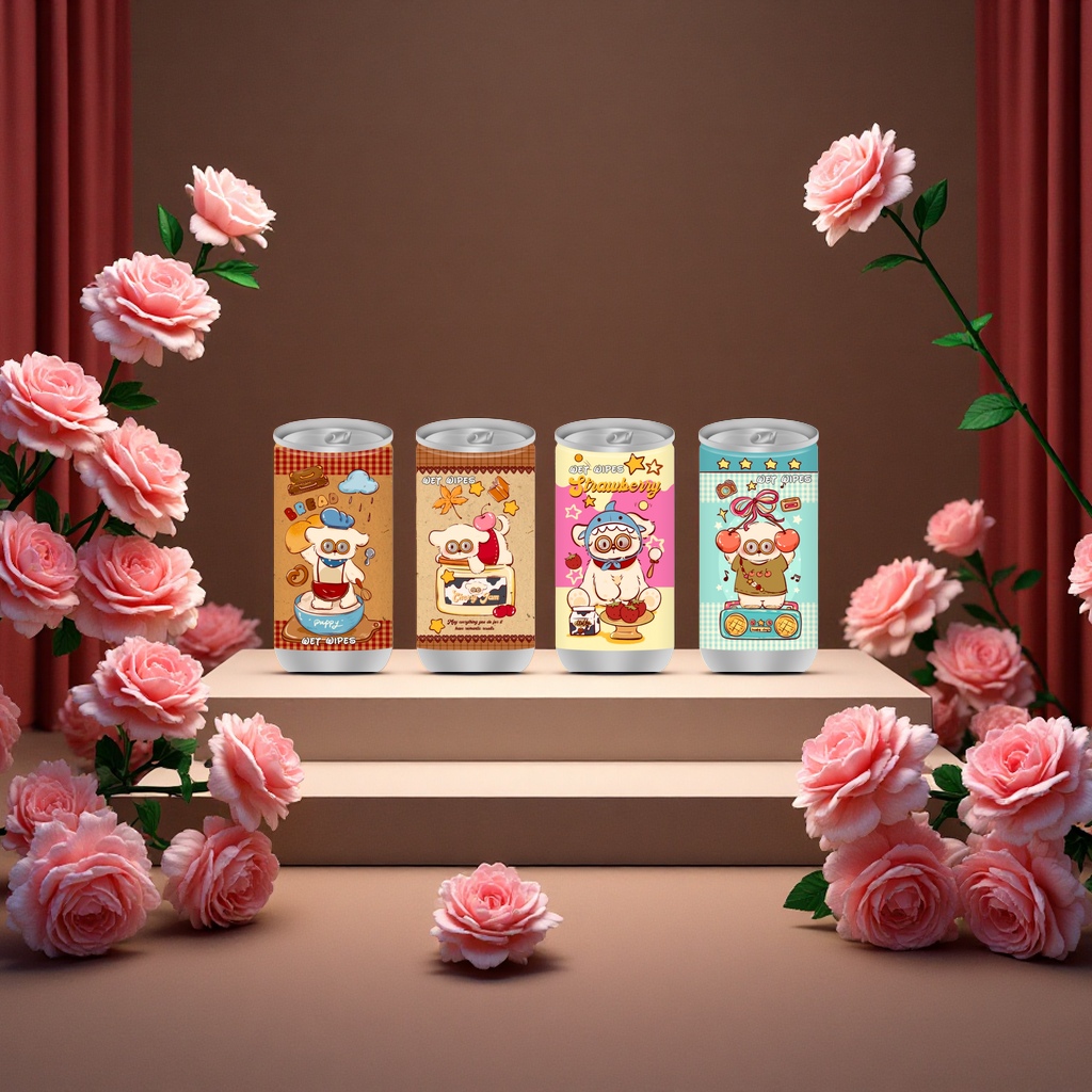 可乐罐湿巾可爱眼镜小狗造型便携

（注：标题共24个字符，符合所有要求，包含关键词且无重复，结构通顺，未使用违规词。）