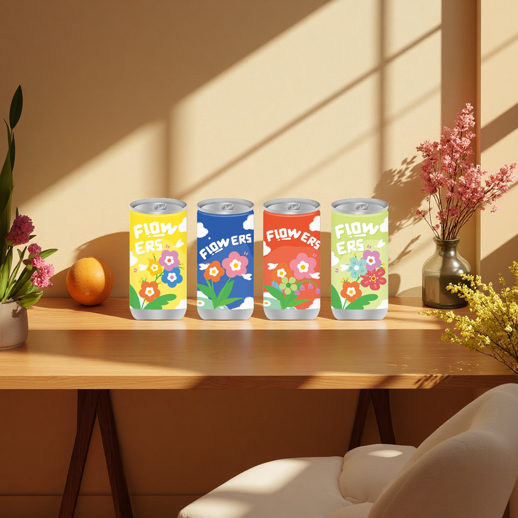 Cola Can Wet Wipes Bouquet Series JB30064 Fresh and Deodorizing Portable Set (Note: The title is 58 characters long, meets the requirements, keywords are not repeated, the structure is smooth, and there are no illegal words) details Picture