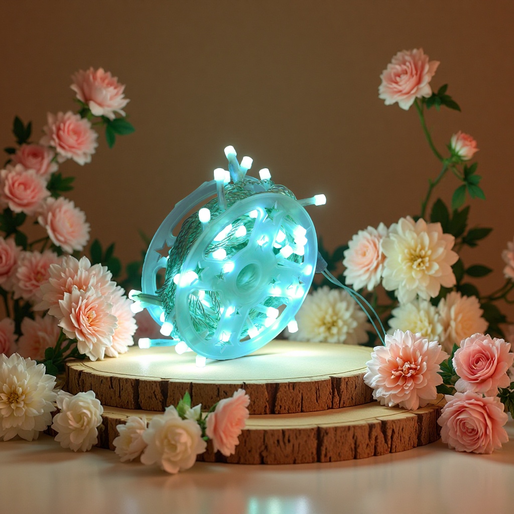 Outdoor decorative LED light strings, courtyard decorative light strips