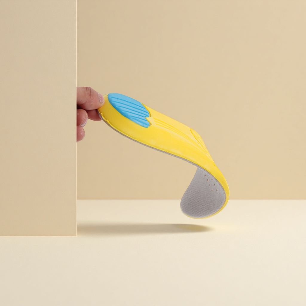 The PU shock-absorbing insoles are comfortable, cushioning, anti-slip and wear-resistant, suitable for both men and women for daily sports Item Picture
