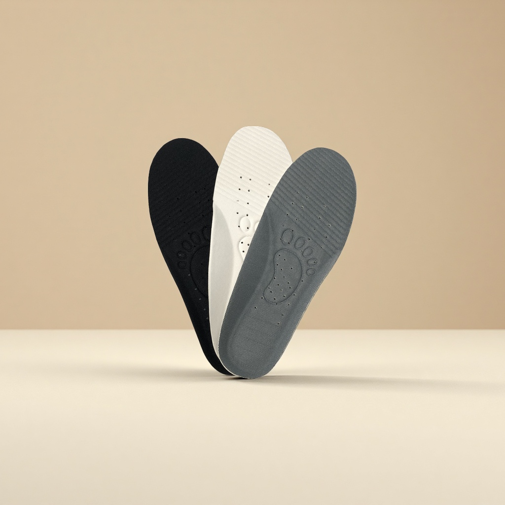 Eva sports insoles are comfortable, shock-absorbing, breathable, odor-proof and pressure-relieving pads Item Picture