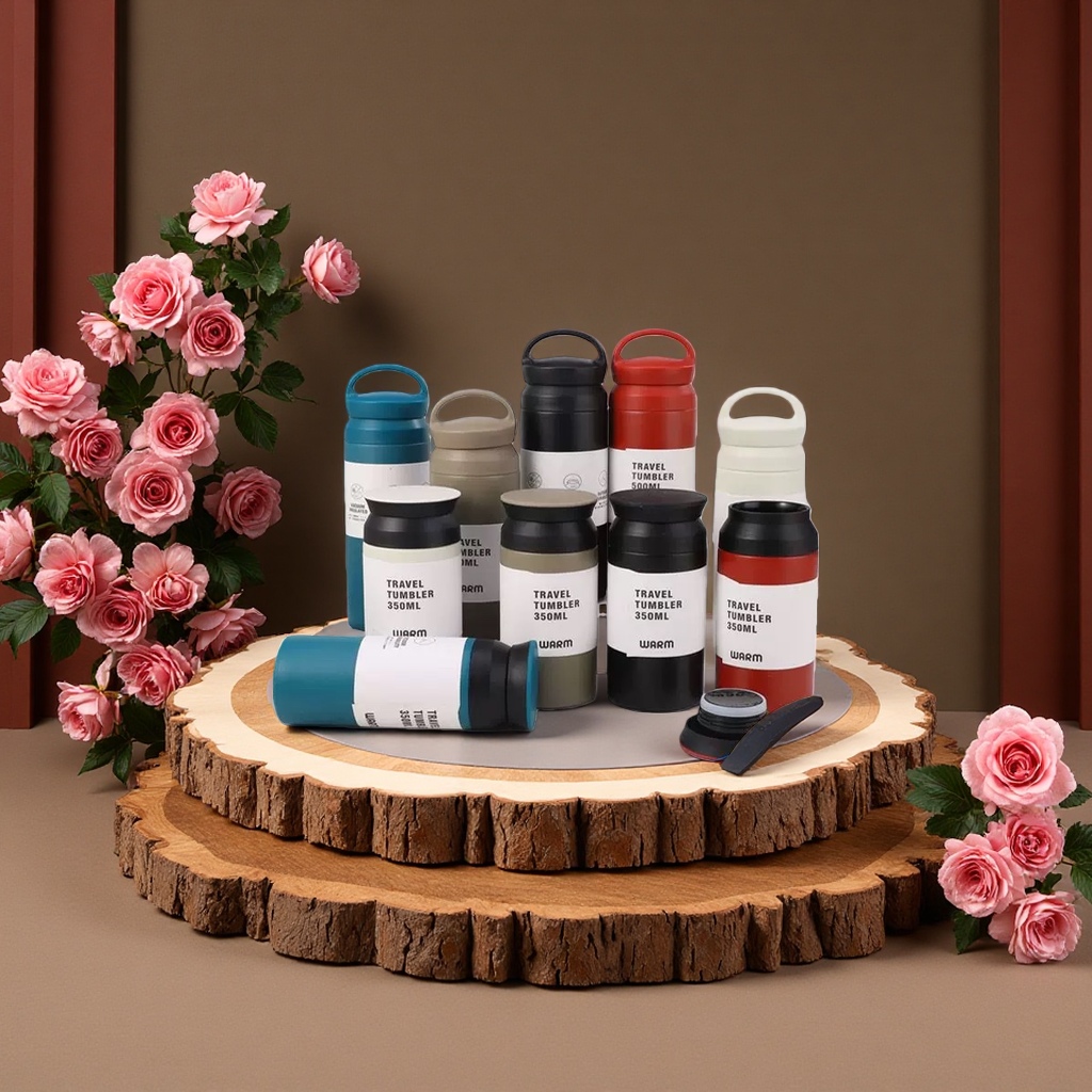 新款元素杯350-500毫升保温杯水杯 保热防漏便携设计