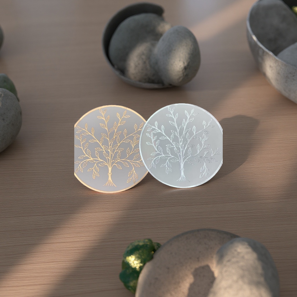 2026 New hollowed-out placemats, anti-slip and heat-resistant round placemats, household kitchenware details Picture
