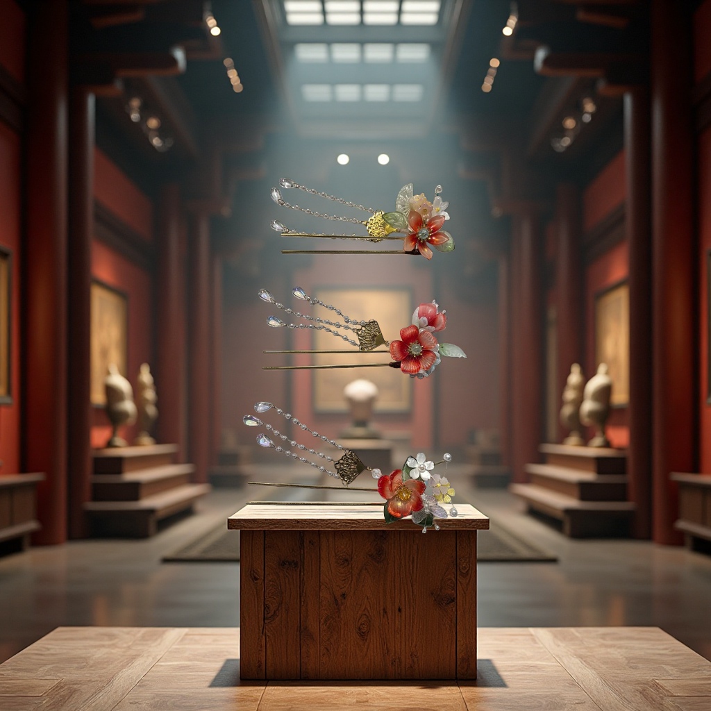 小叶紫檀黑檀木发簪发钗发攒套装古风饰品