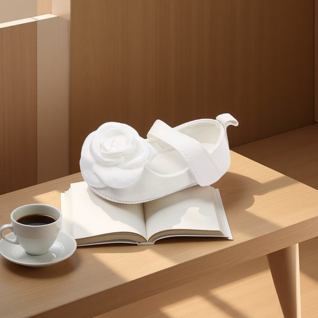 Spring and Autumn's new fashionable patent leather flower princess shoes Application Scenario