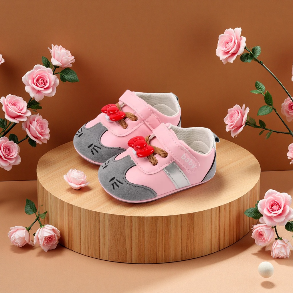 New Velcro anti-slip walking shoes for cat babies details Picture