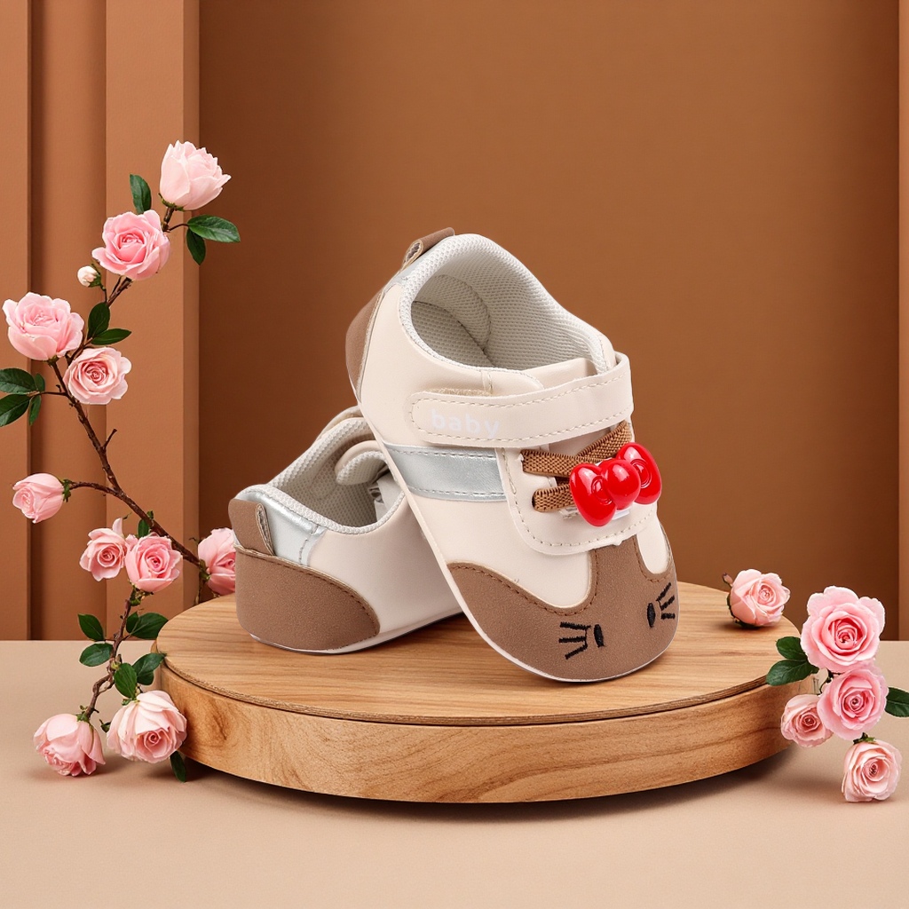 New Velcro anti-slip walking shoes for cat babies Specification image