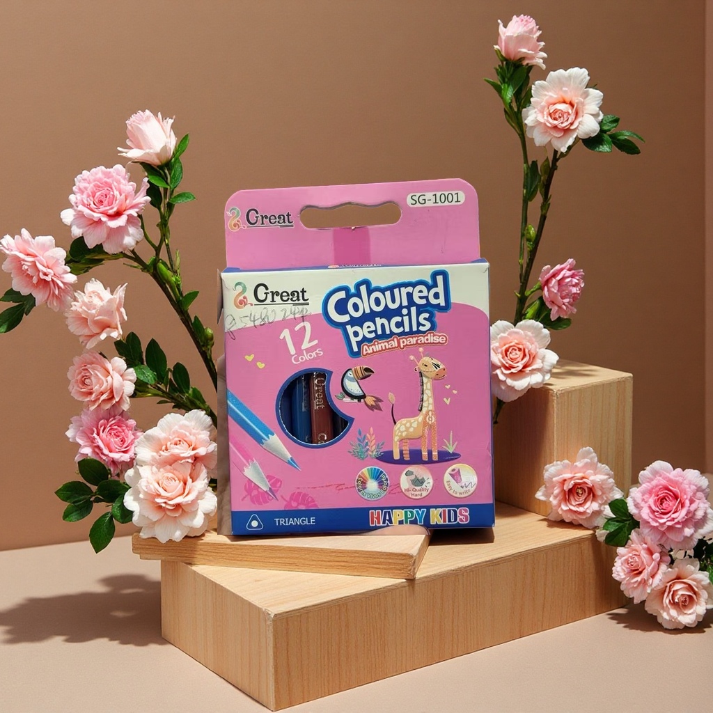 12色彩铅儿童绘画用彩色铅笔学生美术用品