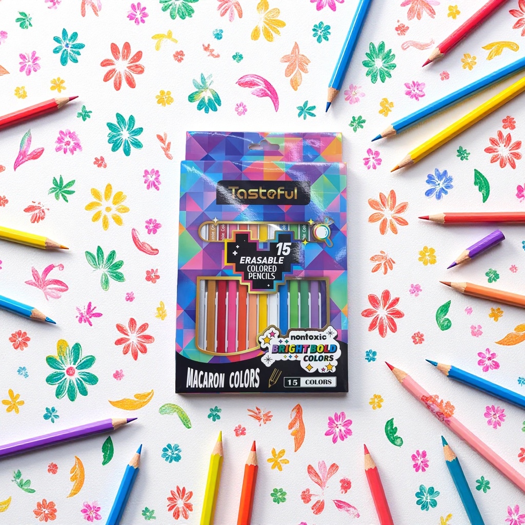 15色彩铅儿童美术绘画彩铅套装学生用