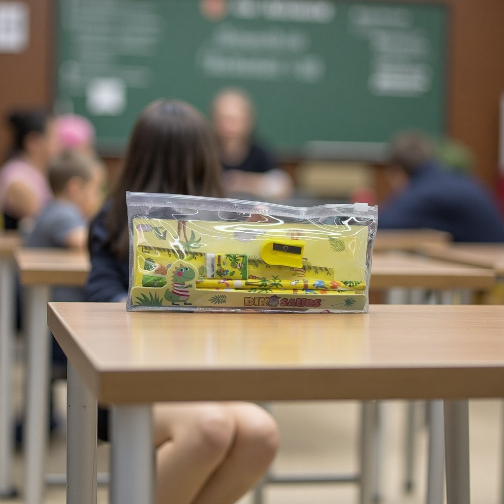 文具套装铅笔卷笔刀橡皮尺子学生用品组合装