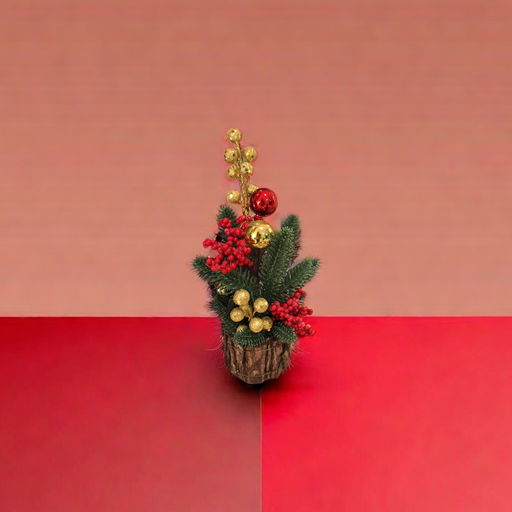 圣诞文化办公用品圣诞树装饰花环球蝴蝶结胡桃夹子