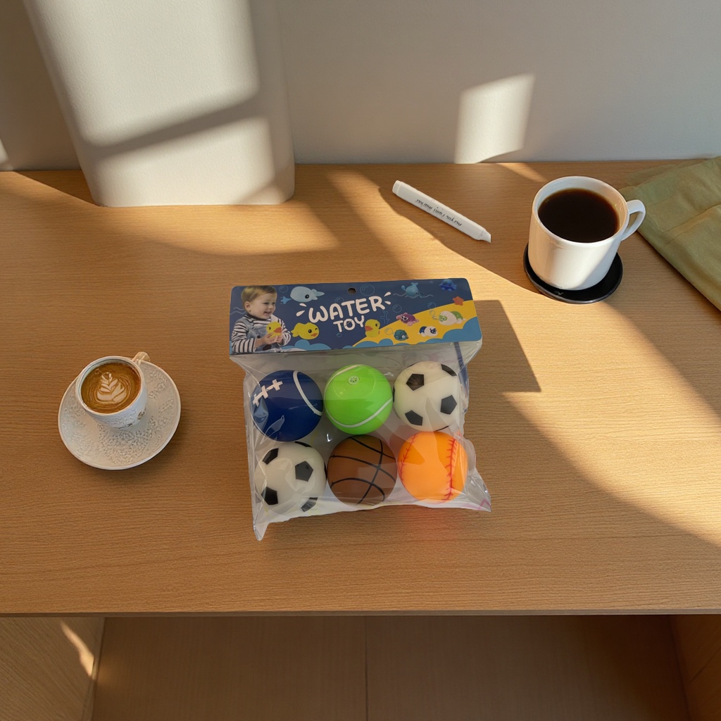 宝宝玩具球防咬耐摔软胶玩具球适合0岁婴儿学步球公园户外玩的玩具细节图