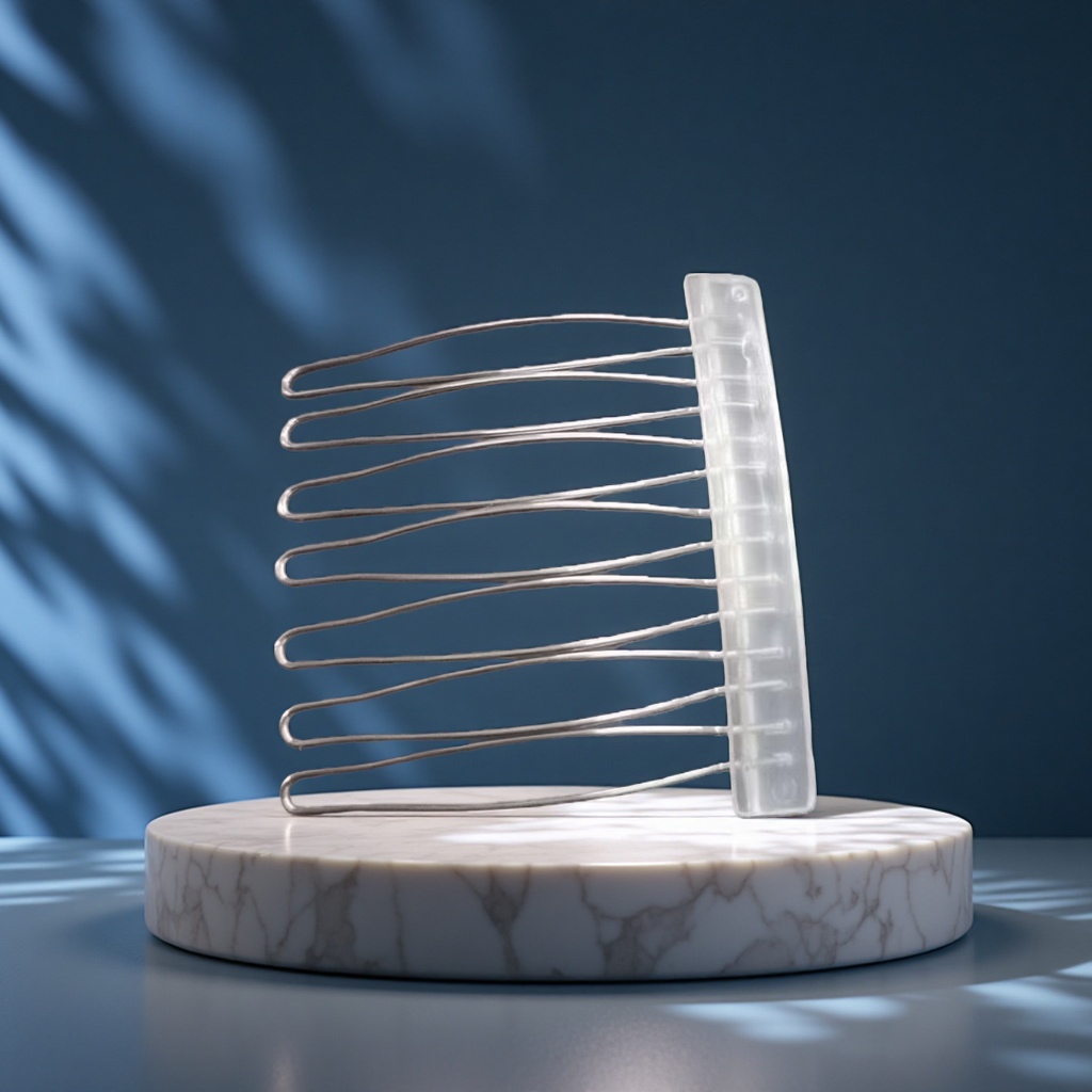 7-tooth stainless steel hair comb accessories Application Scenario