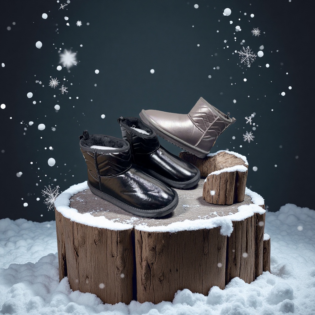 东北雪地靴加厚保暖防滑冬季男士女士棉鞋防水防风