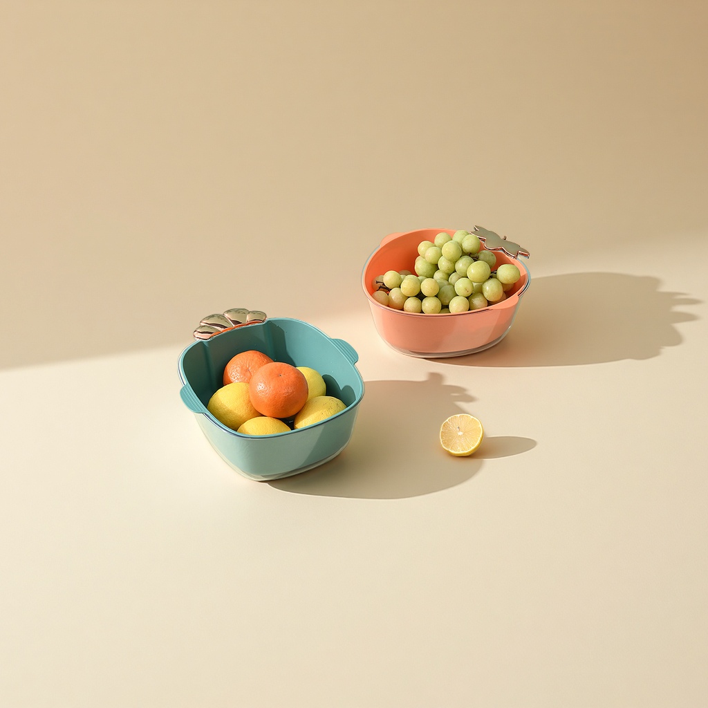 沥水篮、盆实物图