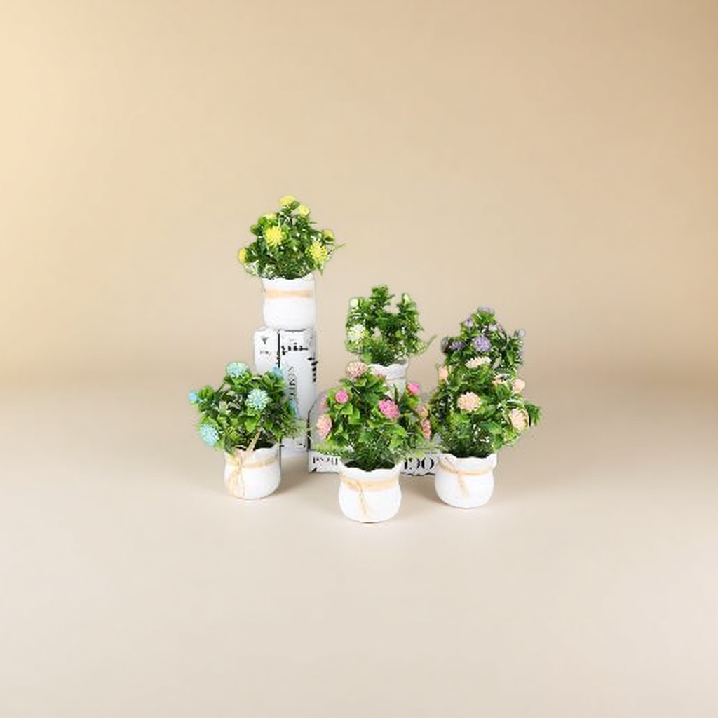 Planting potted plants, magnetic levitation ornaments, ceramic potted plants, potted flowers and green plants, canned potted flowers and green plants, potted plants 🪴 details Picture