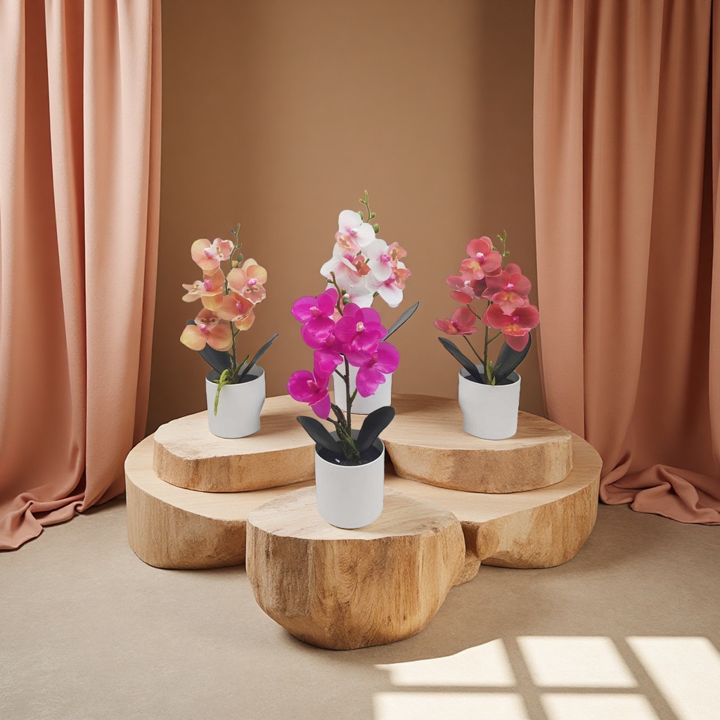 仿真花礼盒实物图