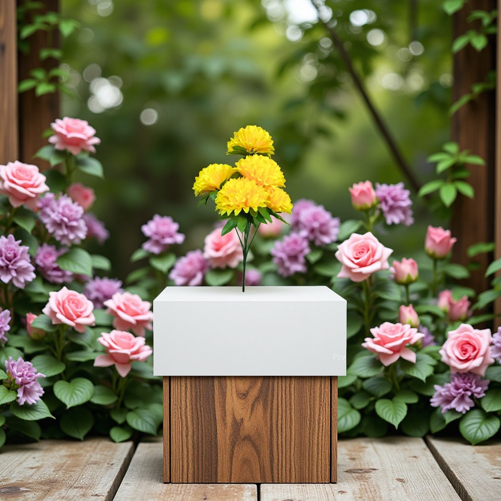 Artificial petal handicrafts, gifts, artificial garlands, artificial bonsai, Qingming flowers, plastic foreign tombstones, artificial flowers, artificial flowers, artificial flowers